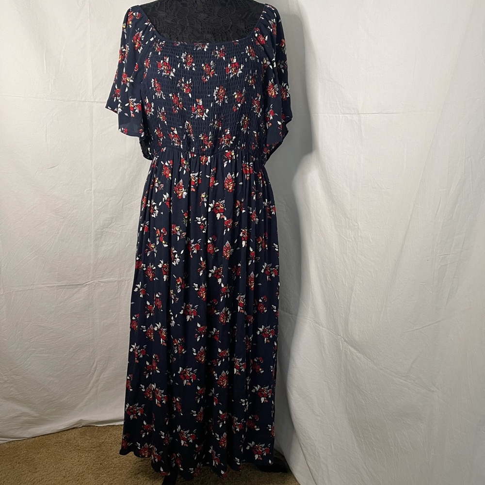 Susina blue floral dress